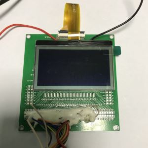 128x128 FSTN إيجابي شاشة LCD أحادية اللون