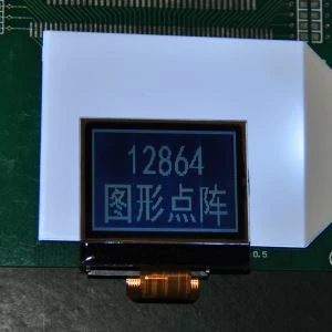 128x64 أحادية اللون COG شاشات LCD