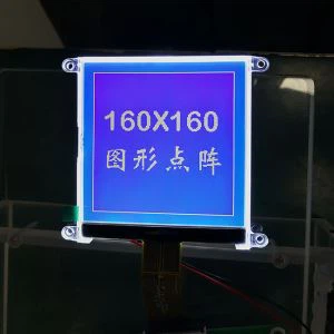شاشات LCD زرقاء مربعة